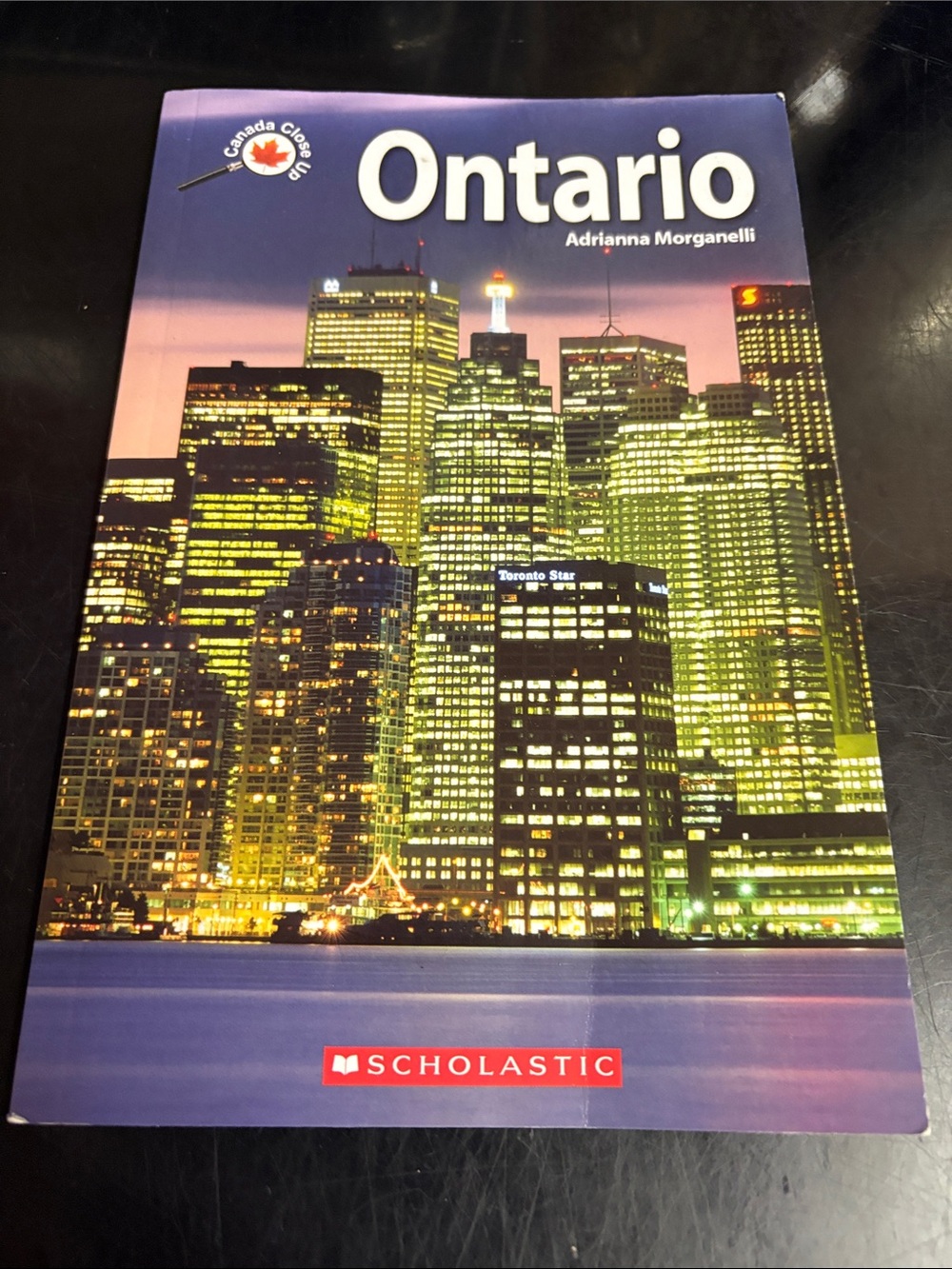 4/$20 Scholastic Ontario kids information book